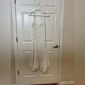 Lulu’s Women's White Dress - Baptism/Wedding/Bridal/Bachelorette/Bride (S:S)